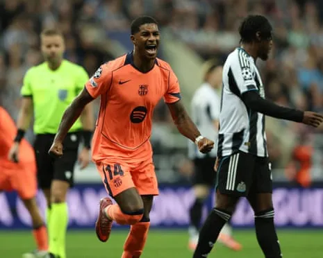 Marcus Rashford's Brace Quiets Newcastle's Party and Secures Barça's Victory