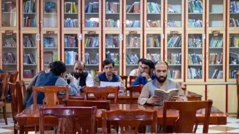 Taliban outlaw books produced by women writers from the nation's colleges